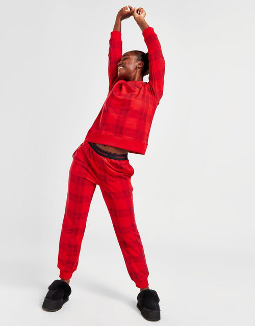 Plaid Tape Joggers