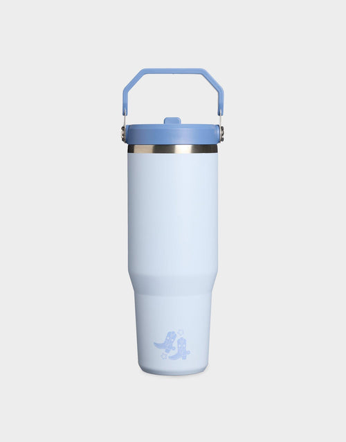 30oz The IceFlow Flip Straw Tumbler
