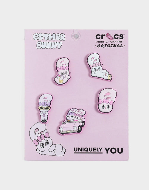 Esther Bunny 5-Pack Jibbit Charms
