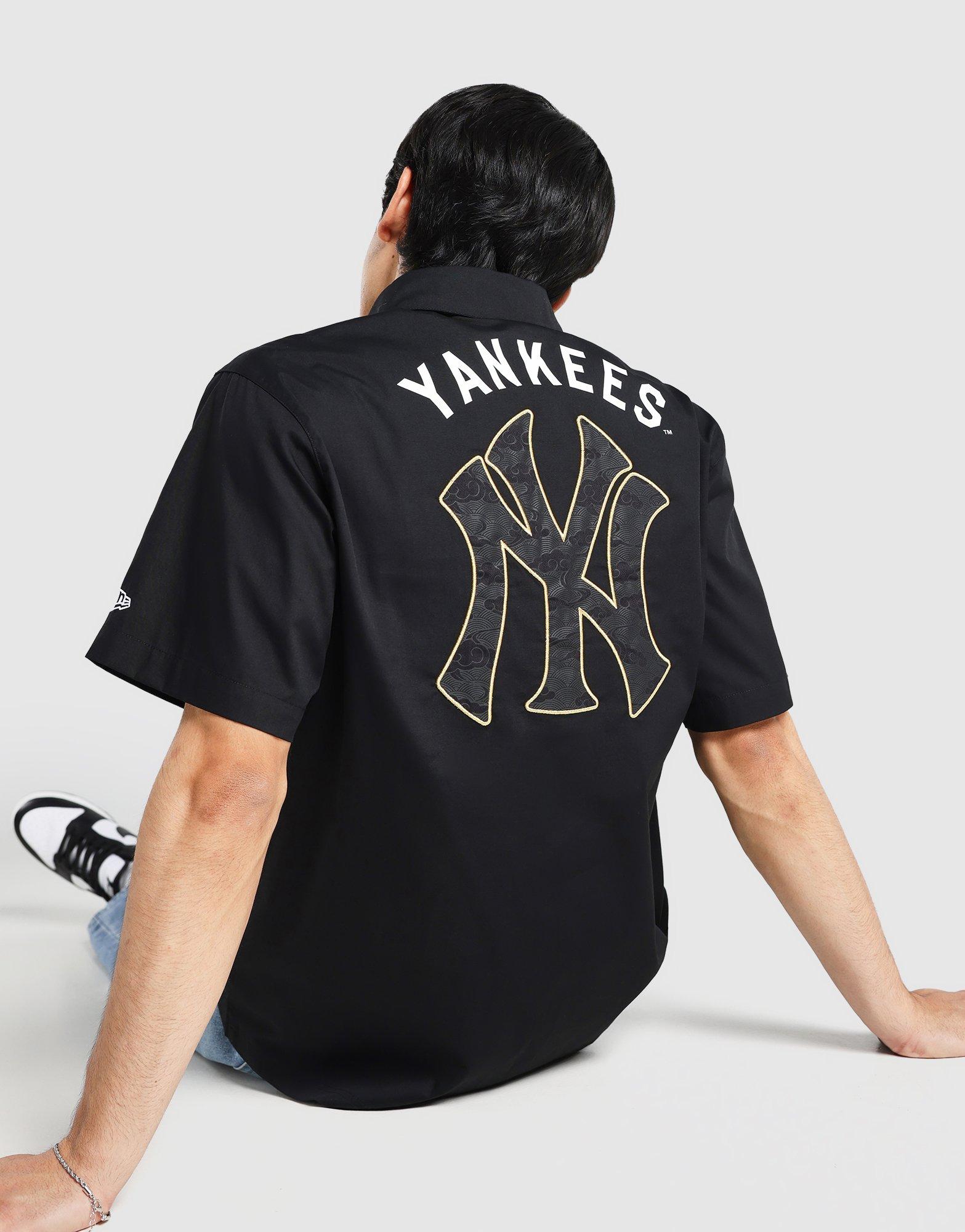 Black New Era Cap Co. MLB LNY New York Yankees T‑Shirt - JD Sports