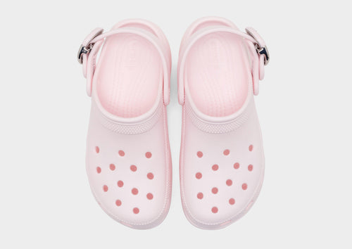 Classic Platform Dipped Metallic Buckle Clog