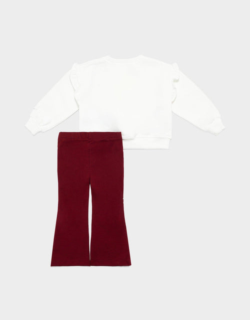 Ruffle Crew Flare Set Infant's