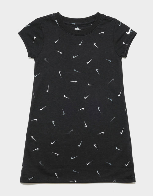 Swoosh Printed T-Shirt Dress Children's