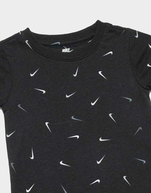 Swoosh Printed T-Shirt Dress Children's