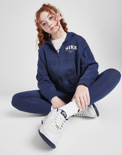 Girls' Trend Full Zip Fleece Hoodie Junior