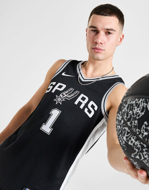 NBA San Antonio Spurs Wembanyama #1 Icon Jersey