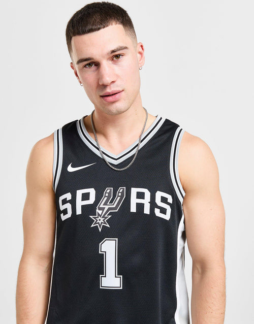 NBA San Antonio Spurs Wembanyama #1 Icon Jersey