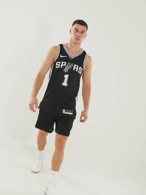 NBA San Antonio Spurs Wembanyama #1 Icon Jersey