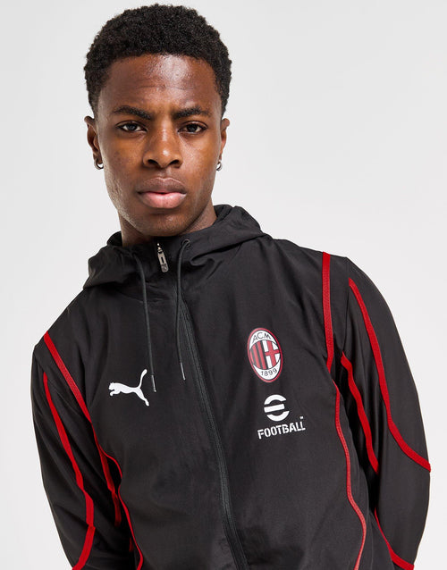 AC Milan Pre Match Windbreaker Jacket