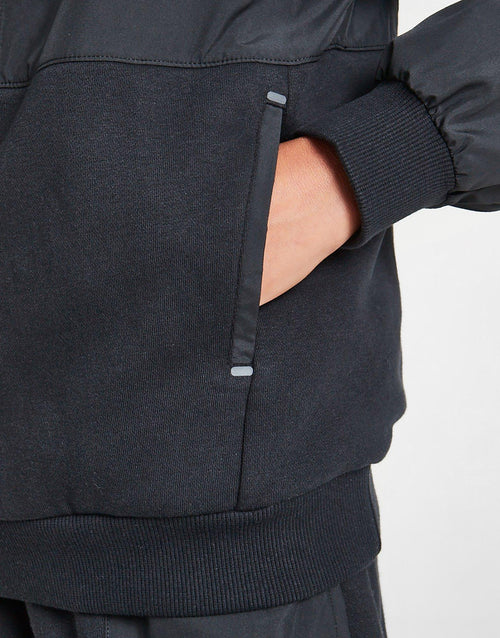 City Utility Fleece 1/2 Zip Hoodie Junior