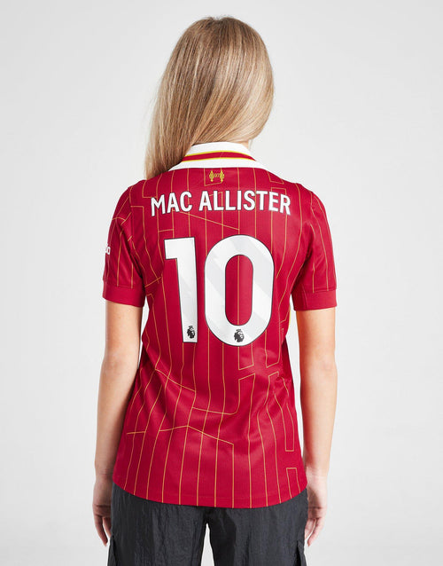Liverpool FC 24/25 Mac Allister #10 Home Shirt Junior's
