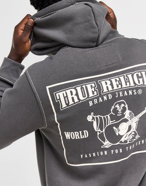 Big T Zip Through Hoodie
