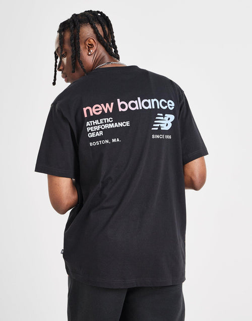 Linear Back Print T-Shirt