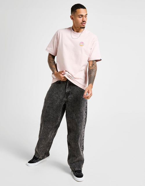 Check-5 Baggy Stonewash Jeans