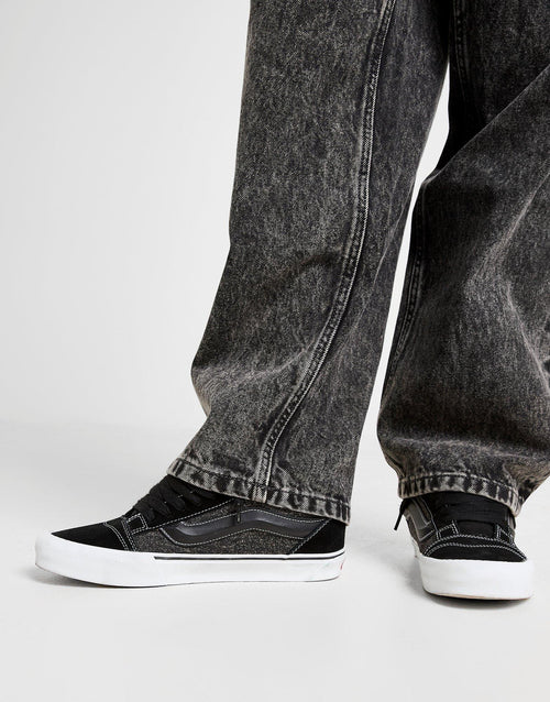 Check-5 Baggy Stonewash Jeans