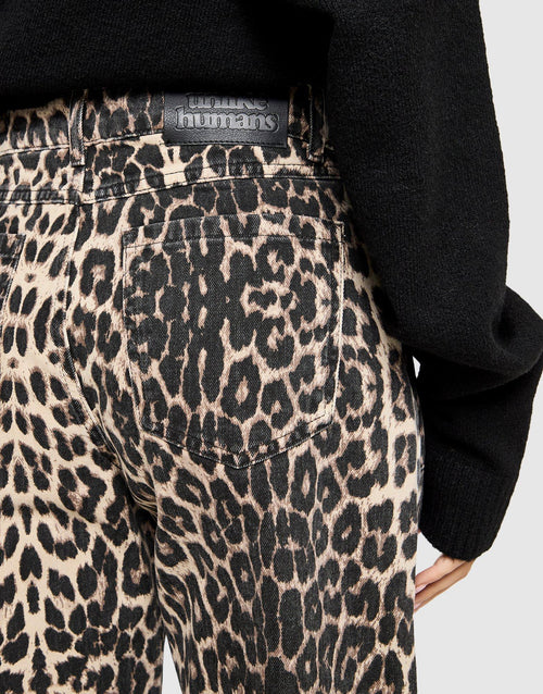 Mid-Rise Loose Jeans