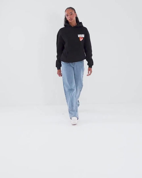 Mid-Rise Loose Jeans