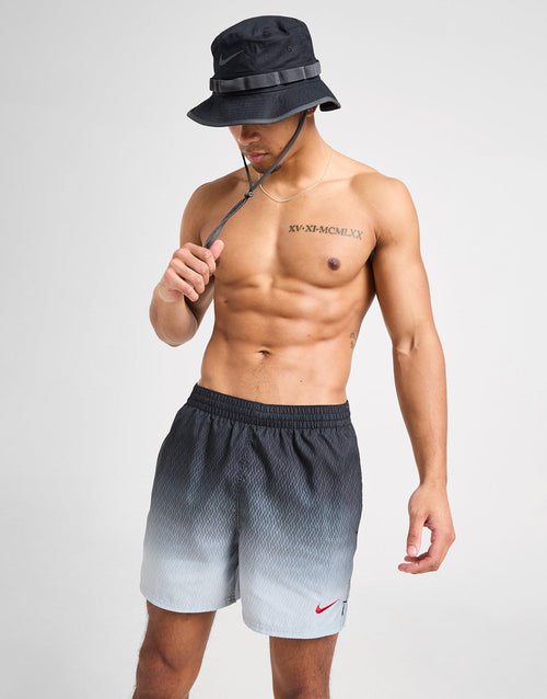 All Over Print Fade Swim Shorts