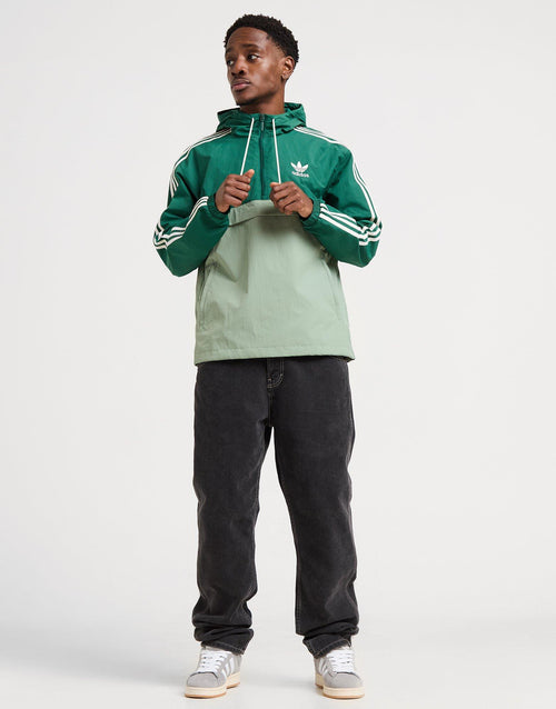 Overhead 1/2 Zip Windbreaker Jacket