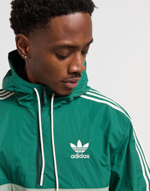 Overhead 1/2 Zip Windbreaker Jacket