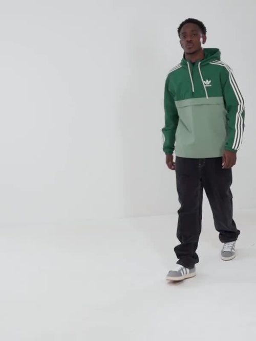 Overhead 1/2 Zip Windbreaker Jacket