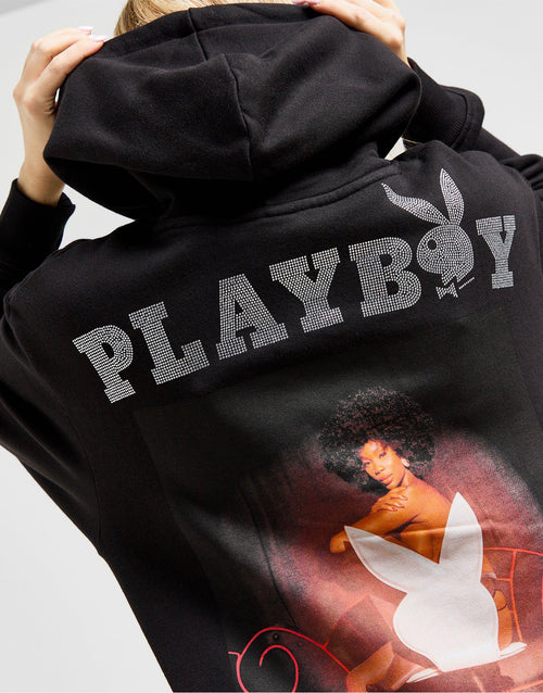Chair Graphic Diamante Logo Hoodie