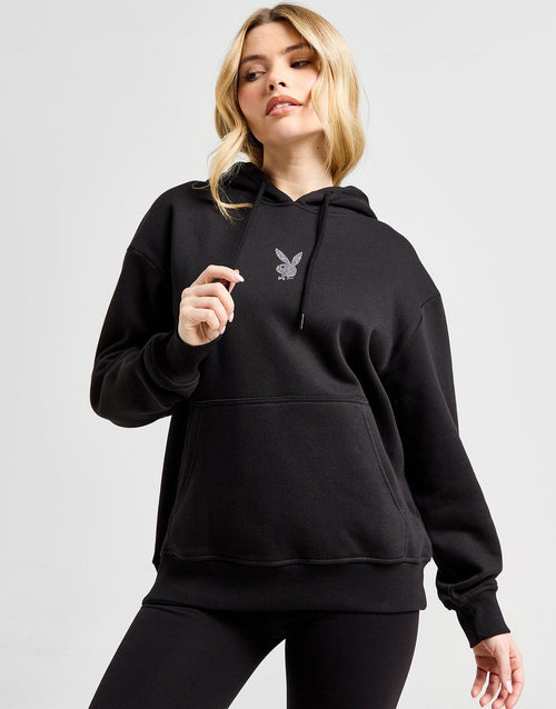 Chair Graphic Diamante Logo Hoodie