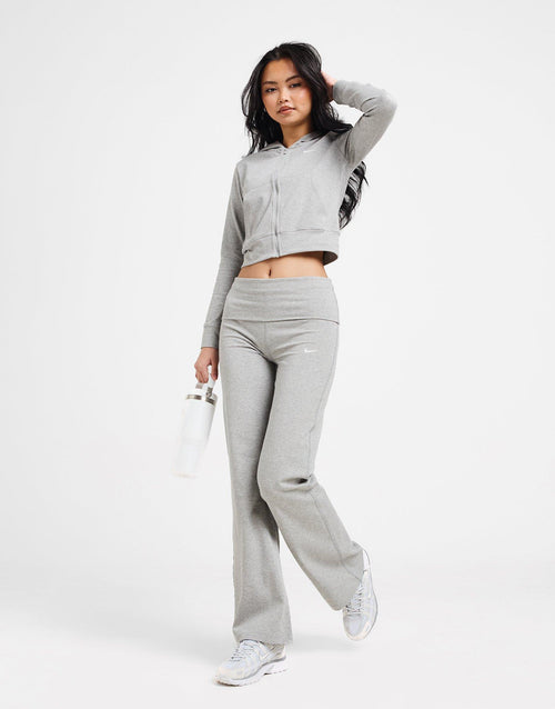 Essential Fold-Over Flare Pants