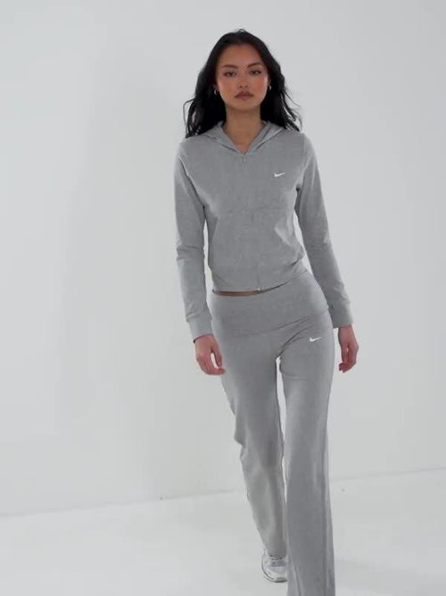 Essential Fold-Over Flare Pants