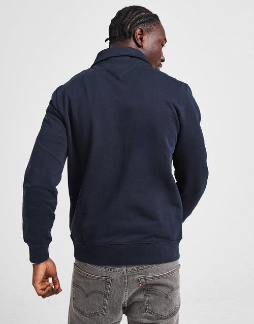 1/2 Zip Small Flag Sweatshirt
