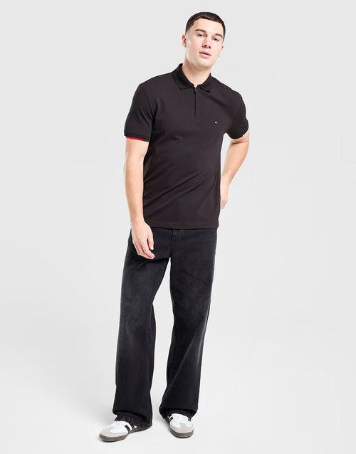 Zipped Polo Shirt