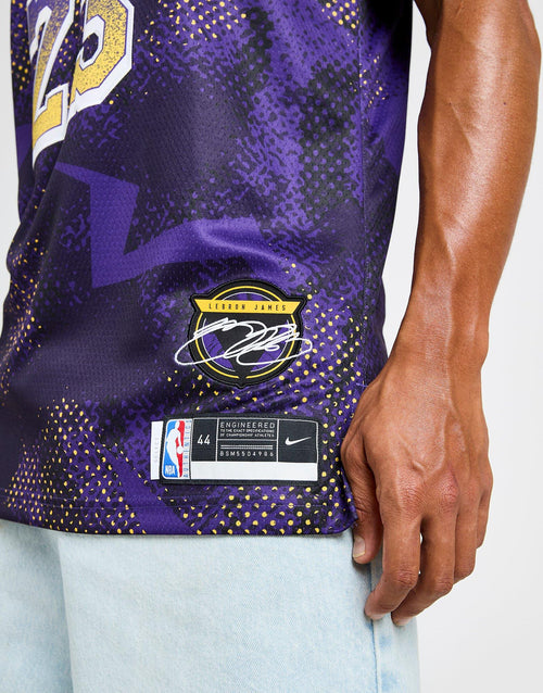 NBA LA Lakers James 23 Select Series Jersey