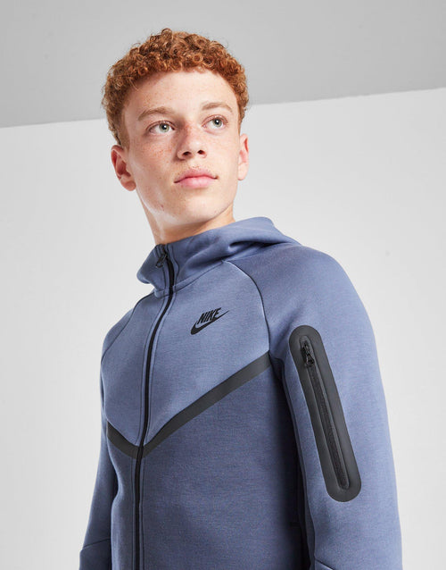 Tech Colour Block Full Zip Hoodie