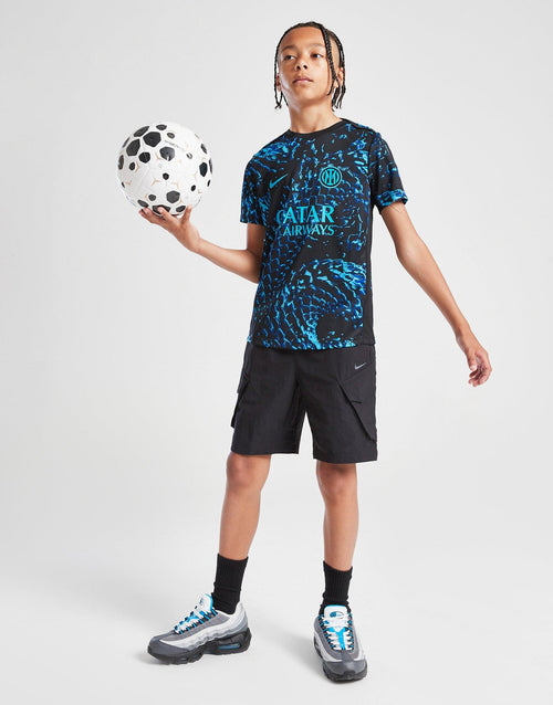 Inter Milan Pre Match Shirt Junior