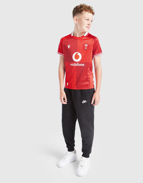 Welsh Rugby 2025/26 Home Shirt Junior