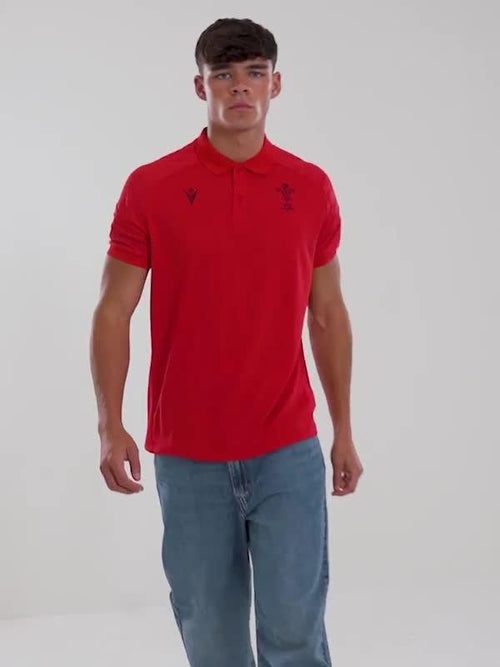 Welsh Rugby Travel Polo Shirt