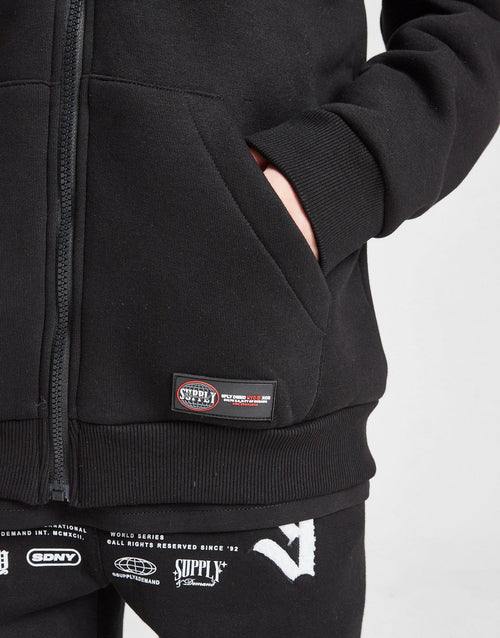 Bianco Full Zip Hoodie Junior
