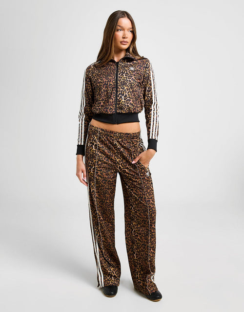 Firebird All Over Leopard Print Track Top