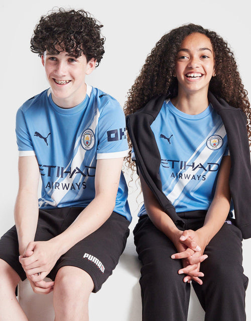 Manchester City FC 2025/26 Home Shirt Junior