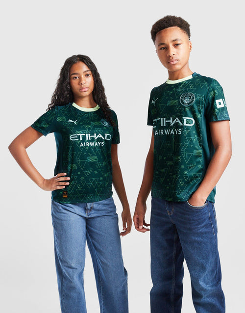 Manchester City FC 2025/26 Fourth Shirt Junior