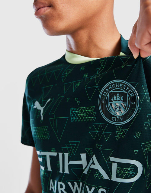 Manchester City FC 2025/26 Fourth Shirt Junior
