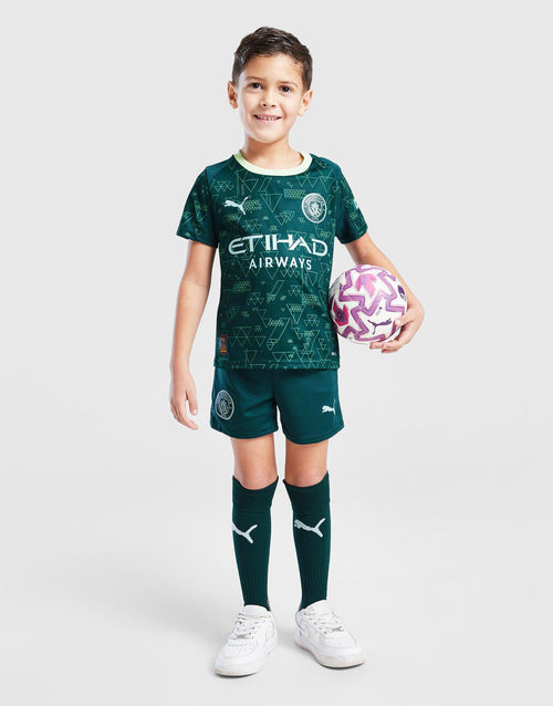 Manchester City FC 2025/26 Fourth Kit Children