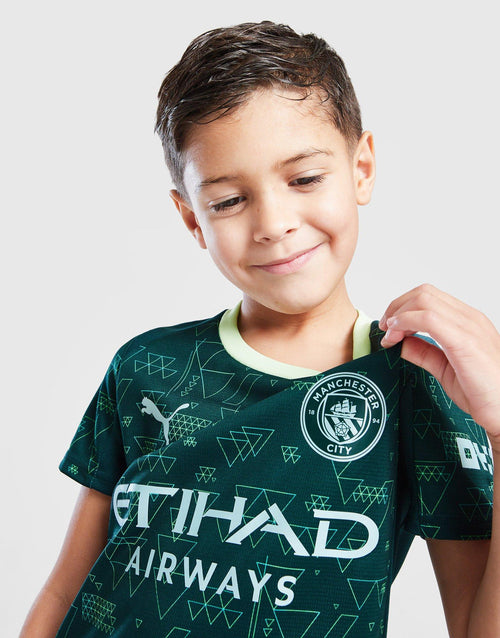 Manchester City FC 2025/26 Fourth Kit Children