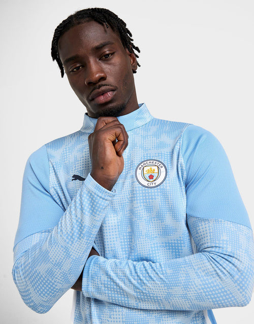 Manchester City FC Training 1/4 Zip Top
