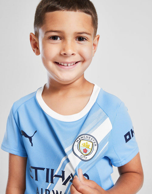 Manchester City FC 2025/26 Home Kit Children's