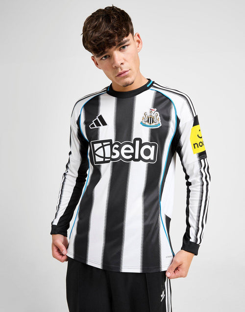 Newcastle United FC 2025/26 Long Sleeve Home Shirt