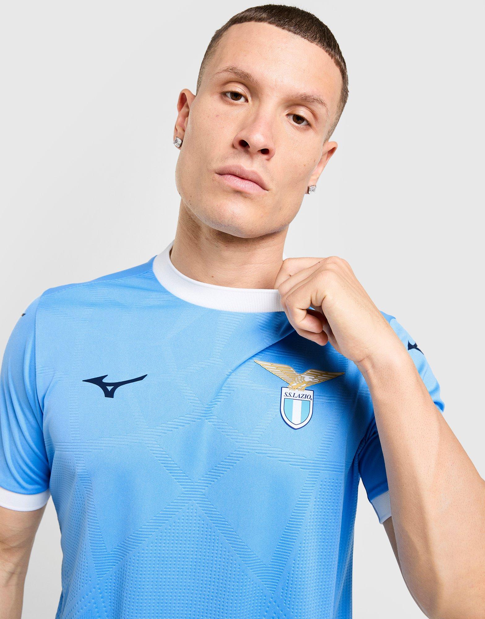 Blue Mizuno S.S. Lazio 2025/26 Home Shirt - JD Sports Malaysia