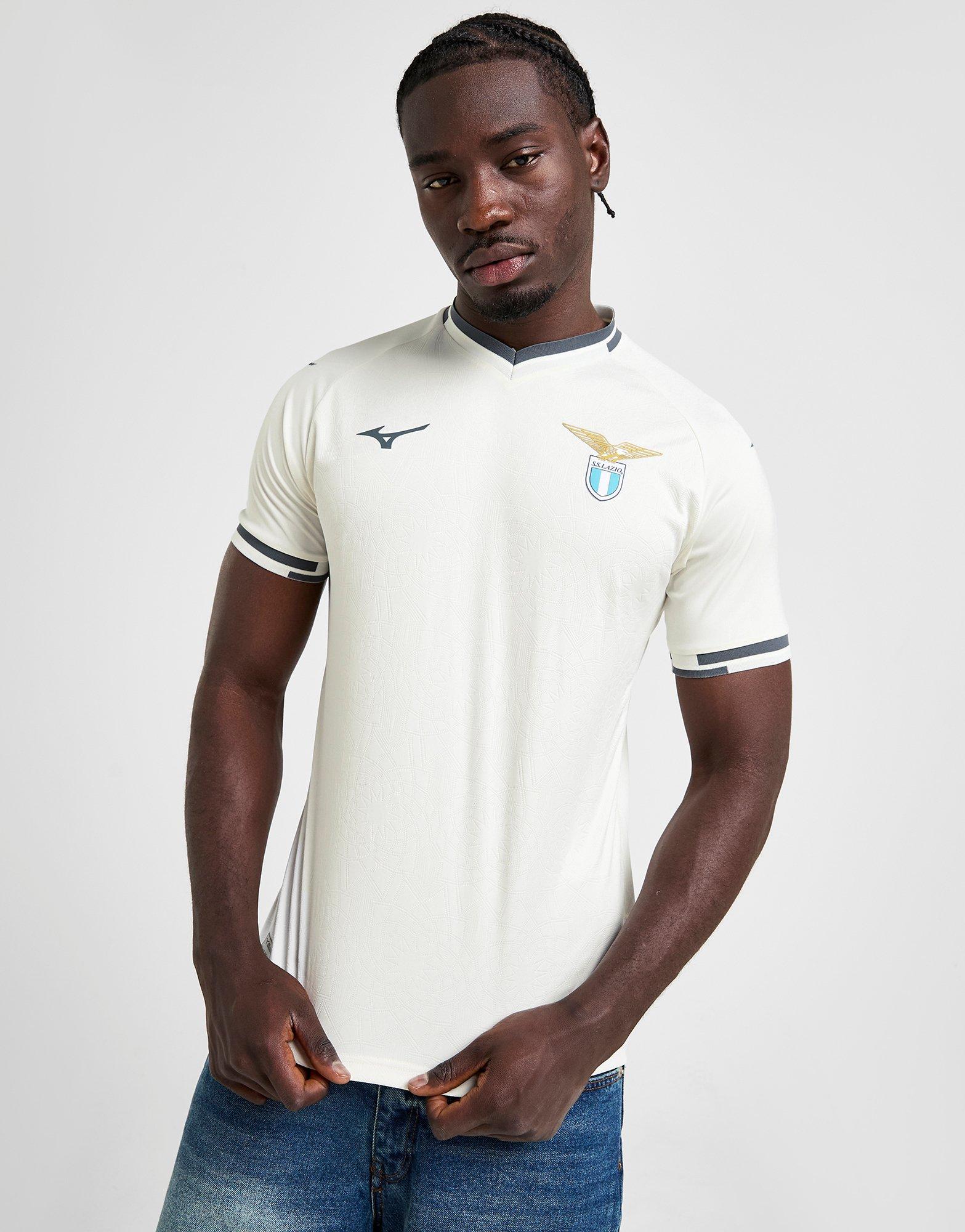 White Mizuno S.S. Lazio 2025/26 Away Shirt - JD Sports Malaysia