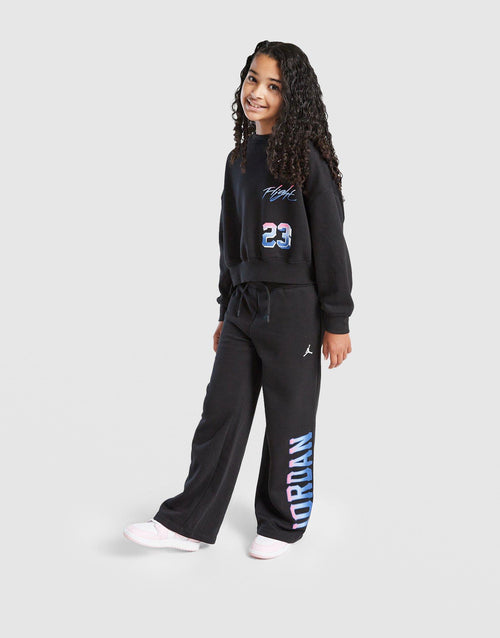 Fade Back Hit Crew Sweatshirt Junior's