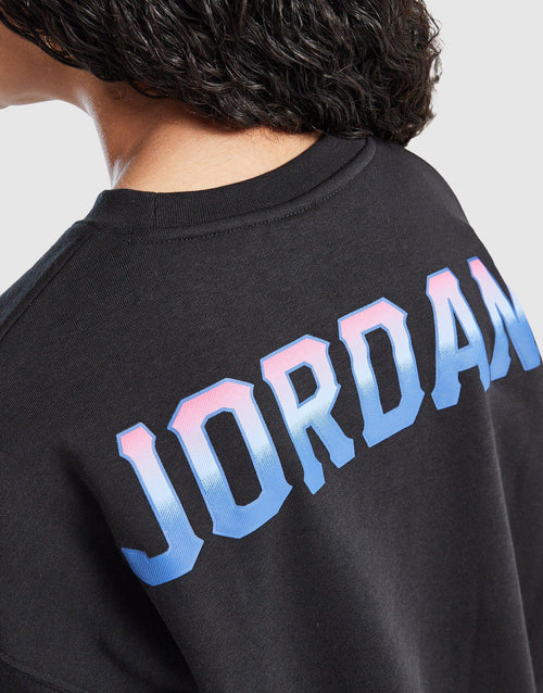 Fade Back Hit Crew Sweatshirt Junior's